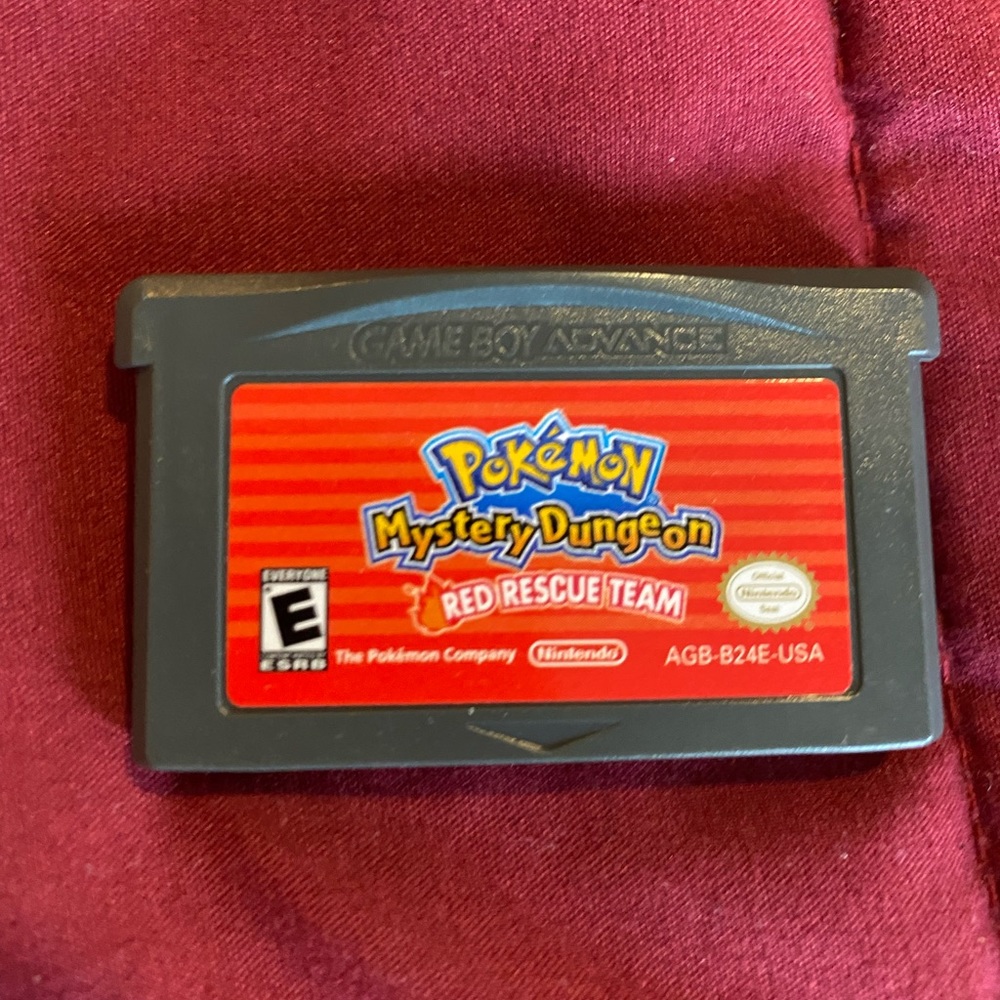 Pokémon Mystery Dungeon Red Rescue Team Authentic